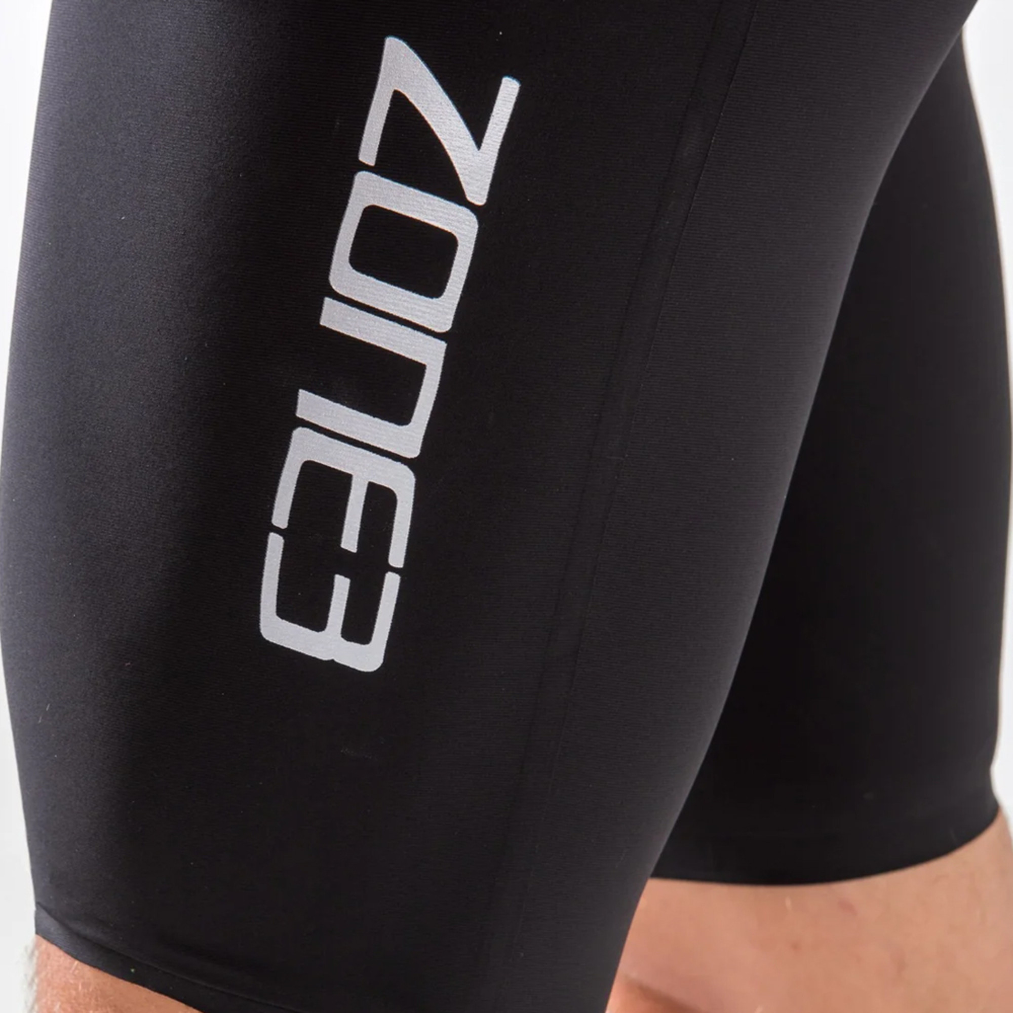 Zone Mens Streamline Back Zip Sleeveless Shorty Swimskin